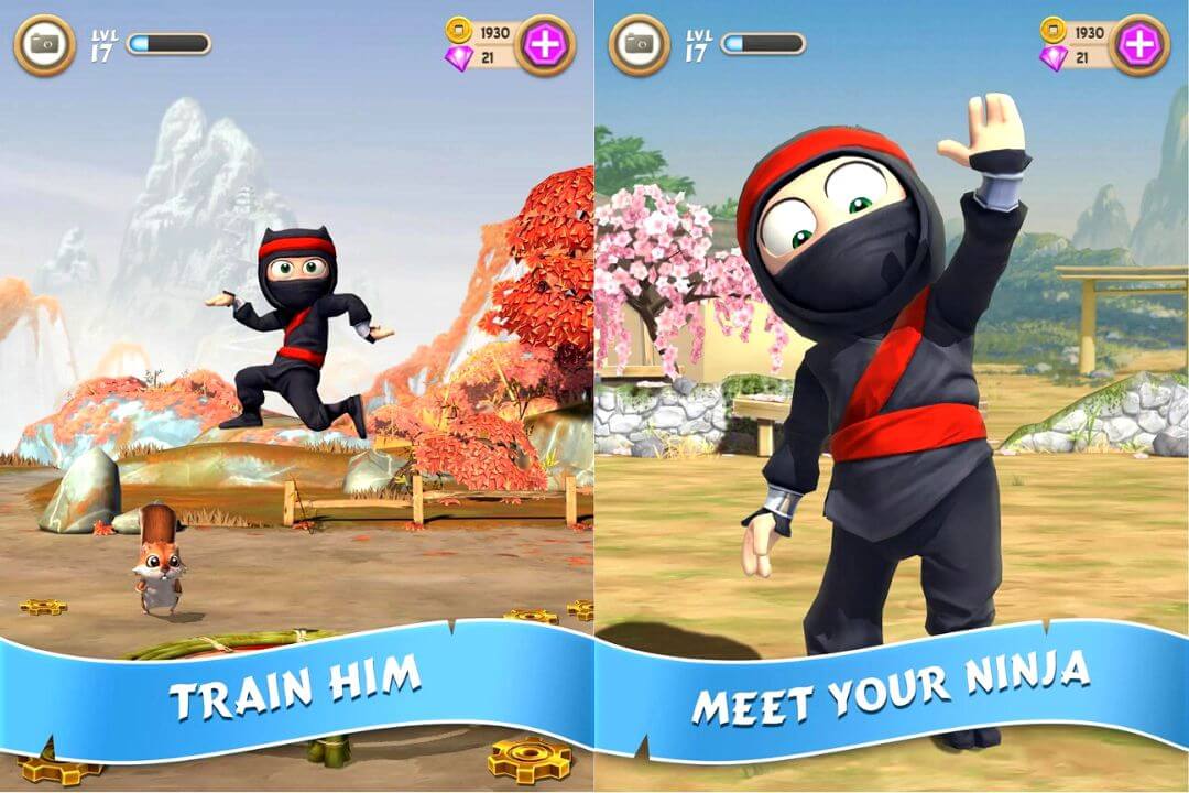 clumsy ninja mod apk unlimited gems and coins android
